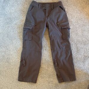 Grey/Brown Cargo Pants